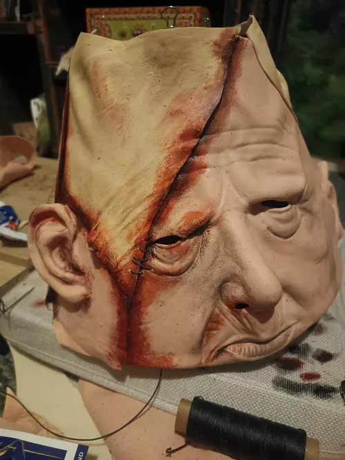 Skin lamp... not quite finished obviously, but its the beginning of a collection... 