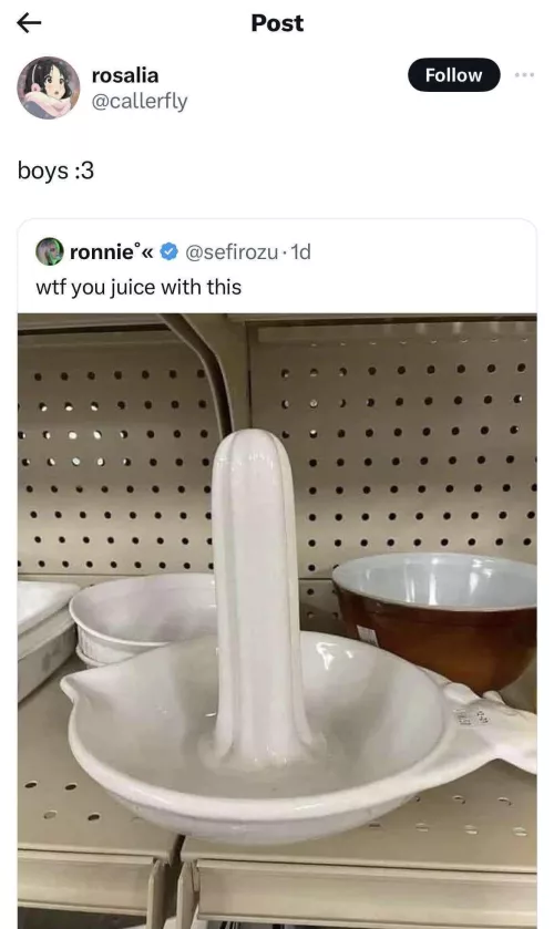 Someone's got the right idea.