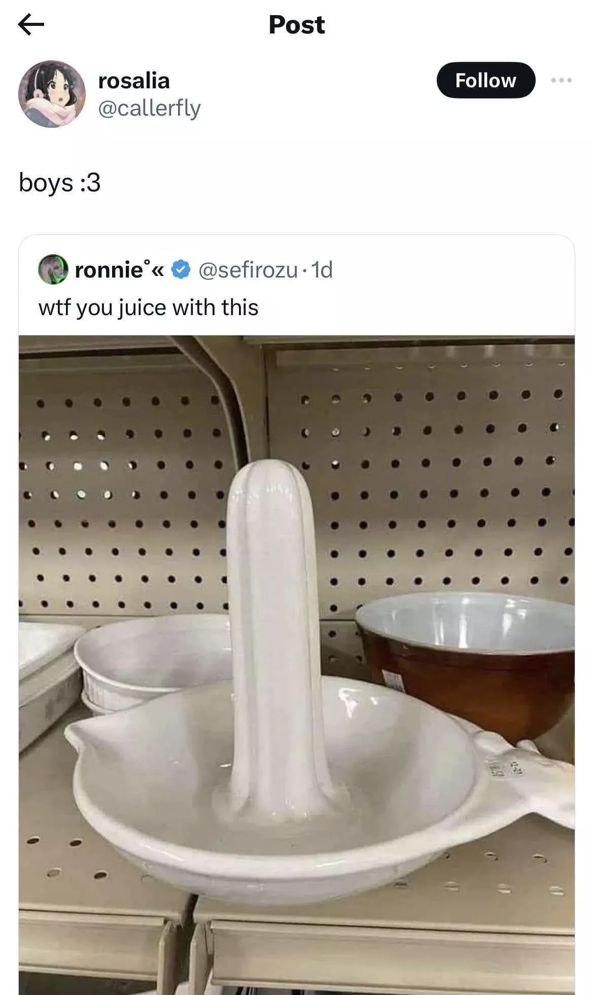 Someone's got the right idea.