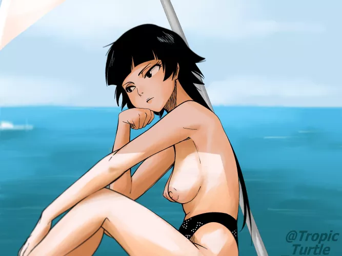 Spotting Soi Fon from across the beach (Tropic_Turtle)