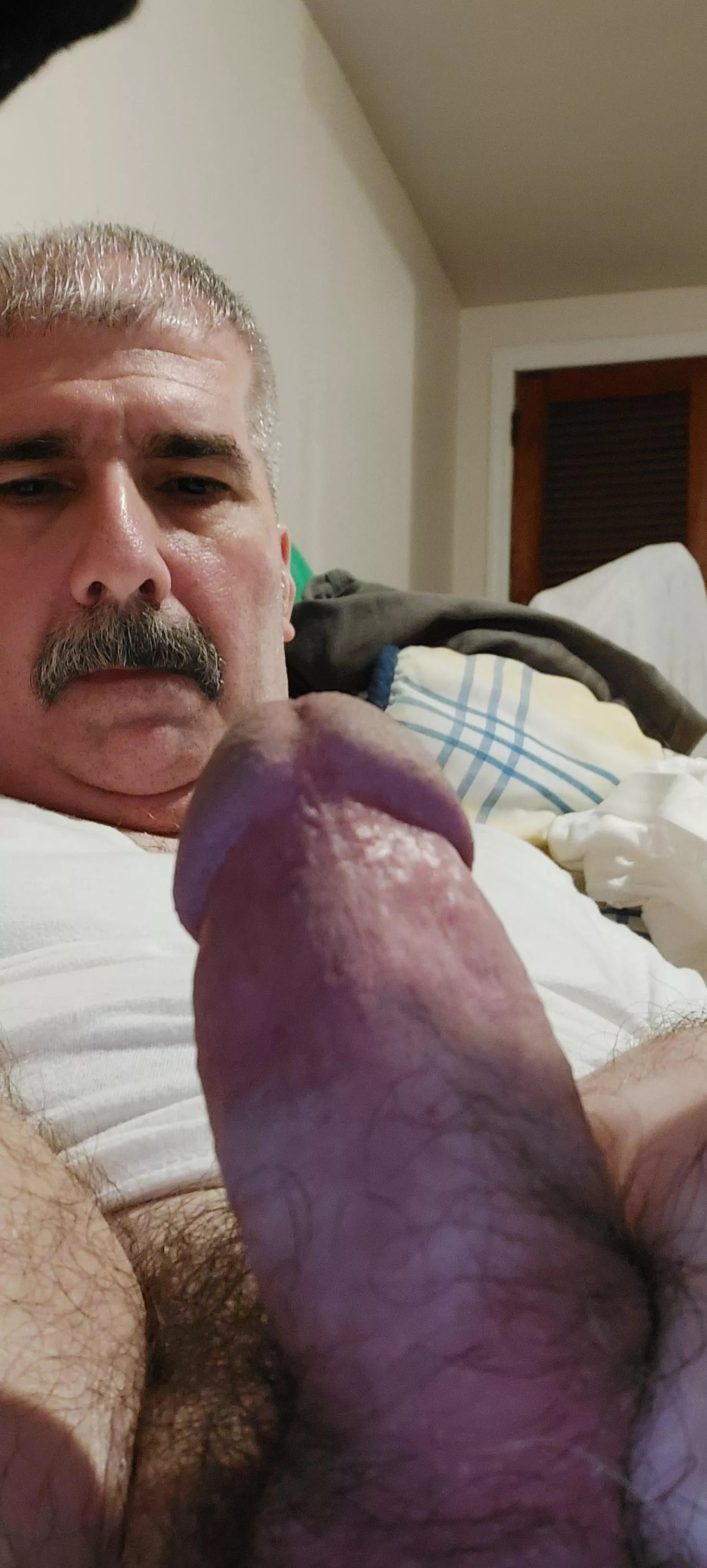 Straight. Wants to self suck.