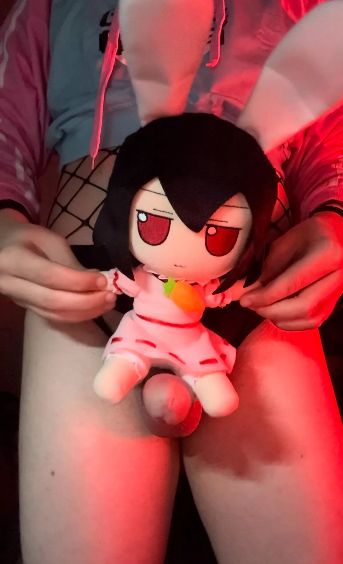 Tewi riding my carrot :4