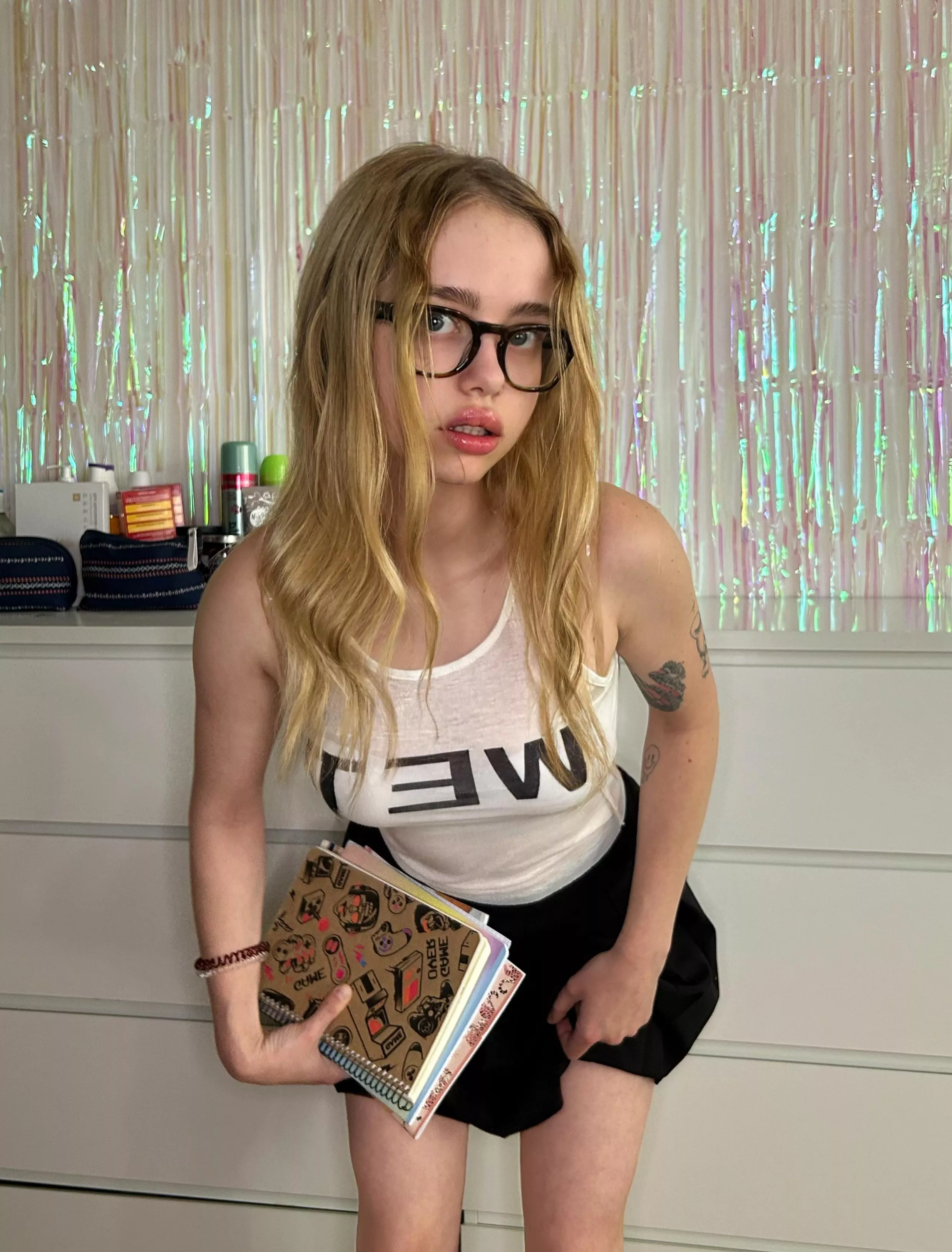 the young student is ready for a new subject