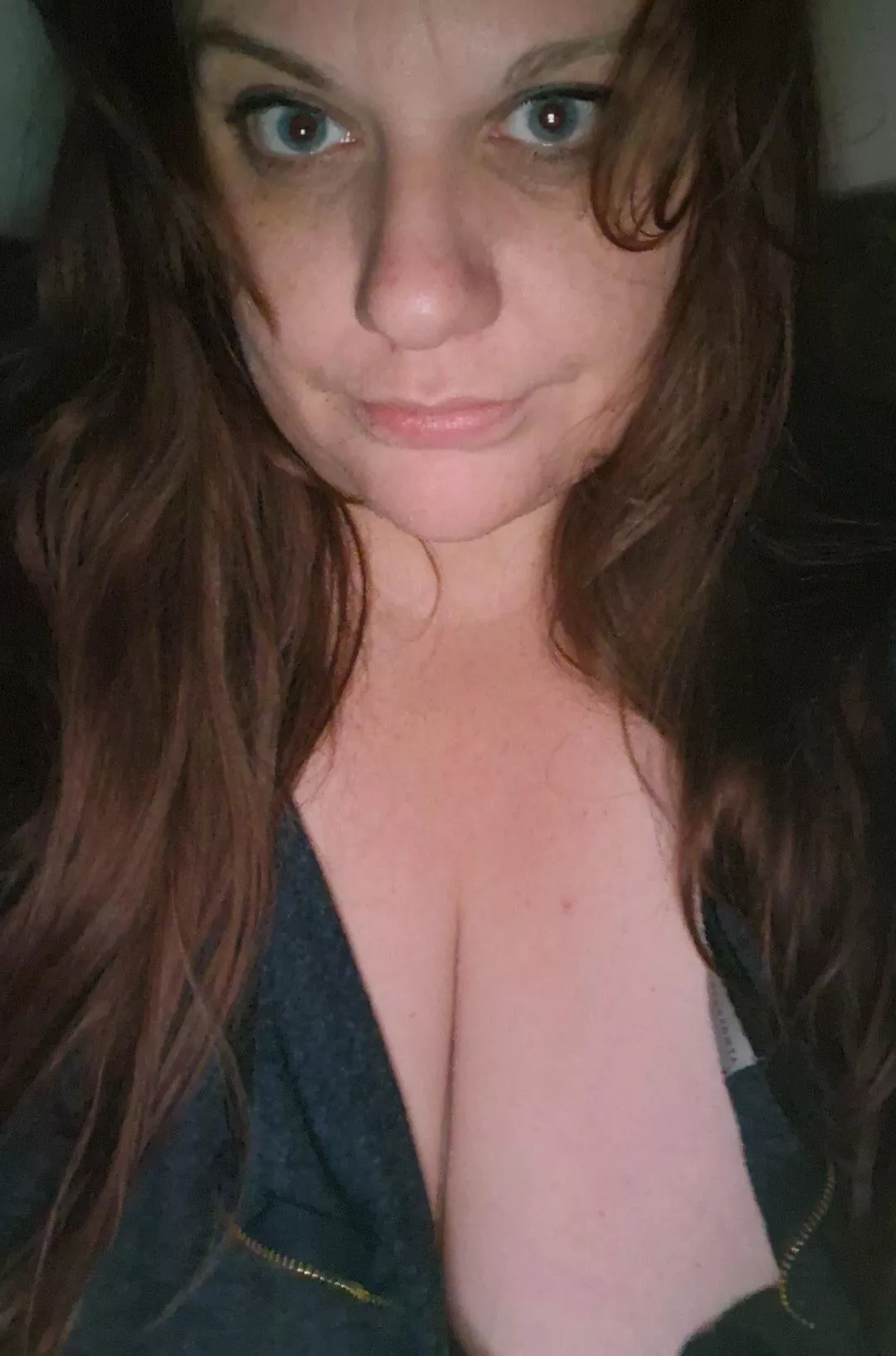 Unzipped and feeling cheeky 