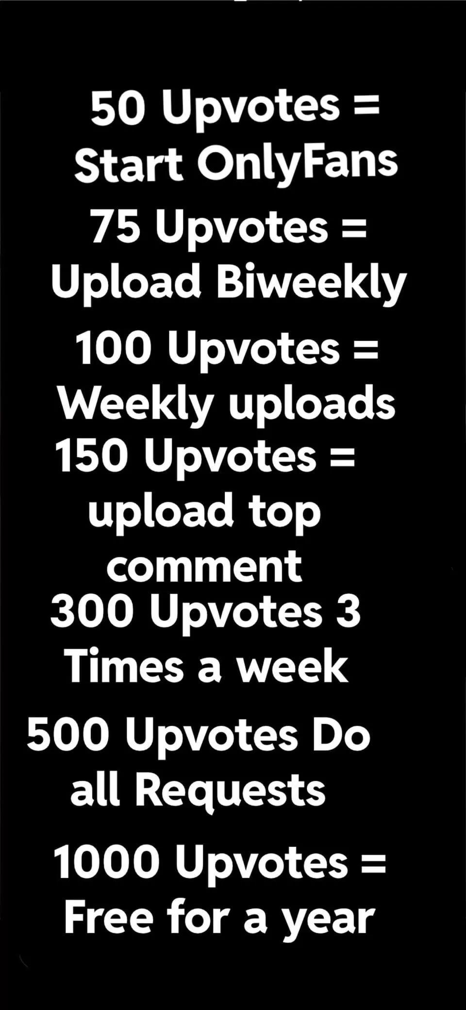 Upvote for me to become and cam slut 