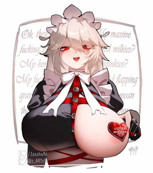 Victoria head maid's services with Alexandrina Sebastiane (zasshu96) [Zenless Zone Zero]