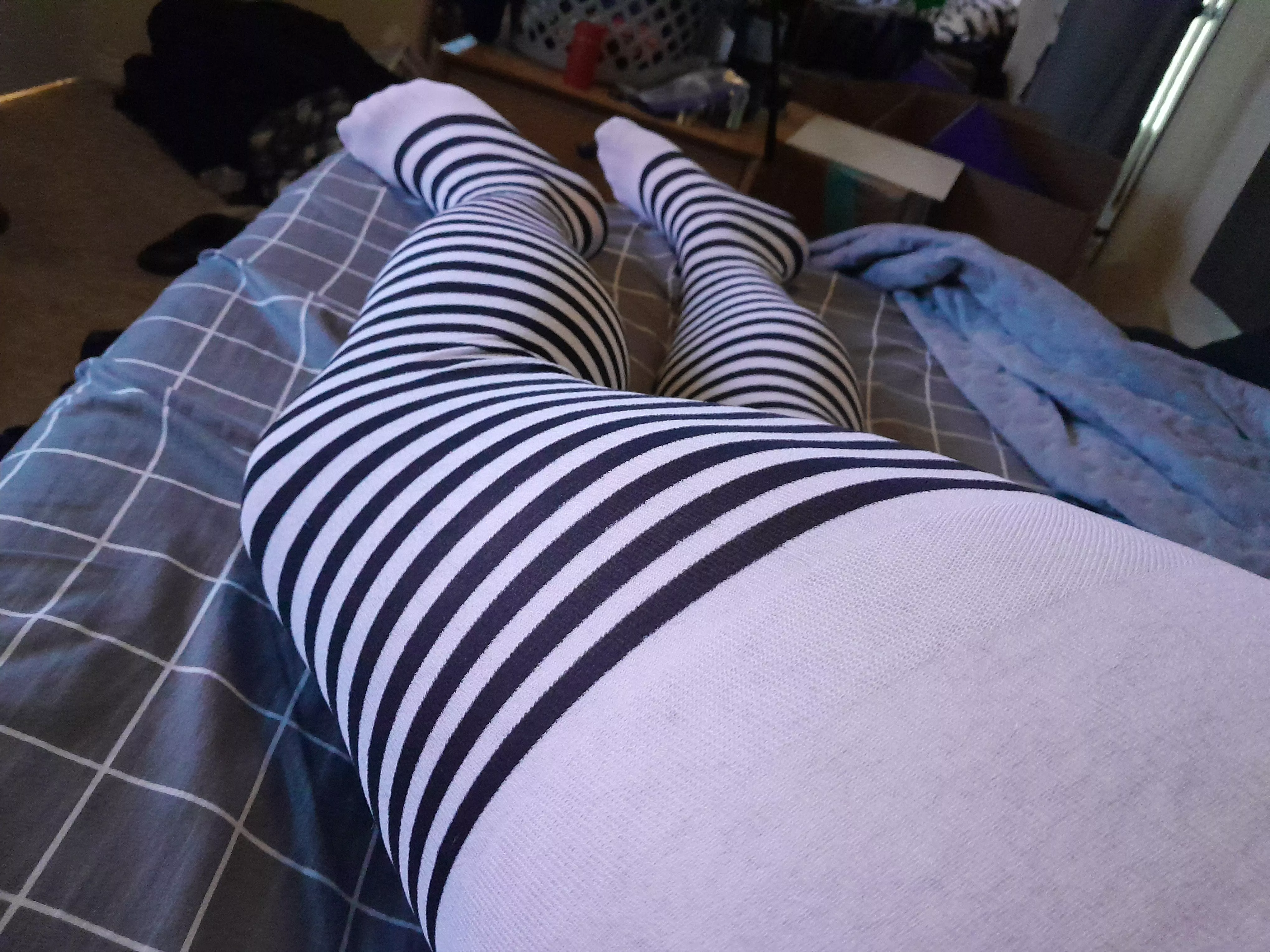 Waiting on my purple striped ones to show up 🤭