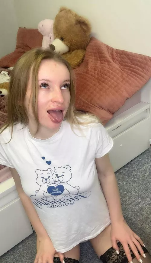 Waiting to catch every drop!