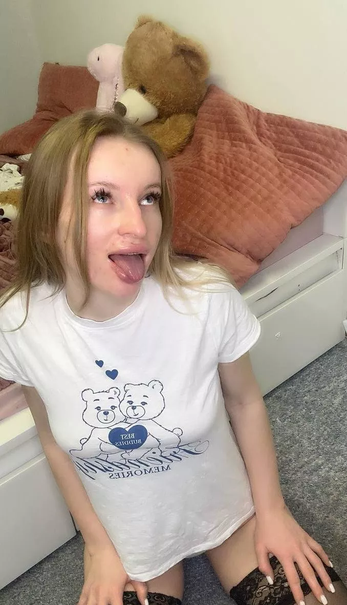 Waiting to catch every drop!