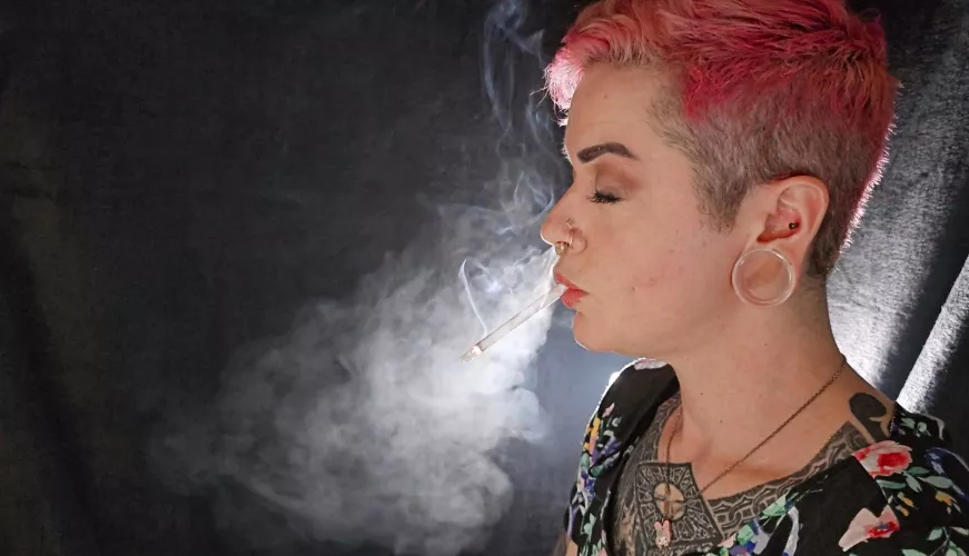 Waiting to nose exhale