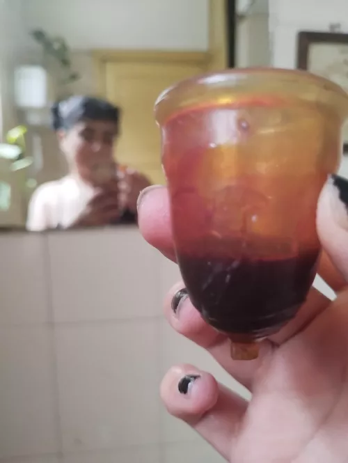 Wanna drink? It's so sweet 