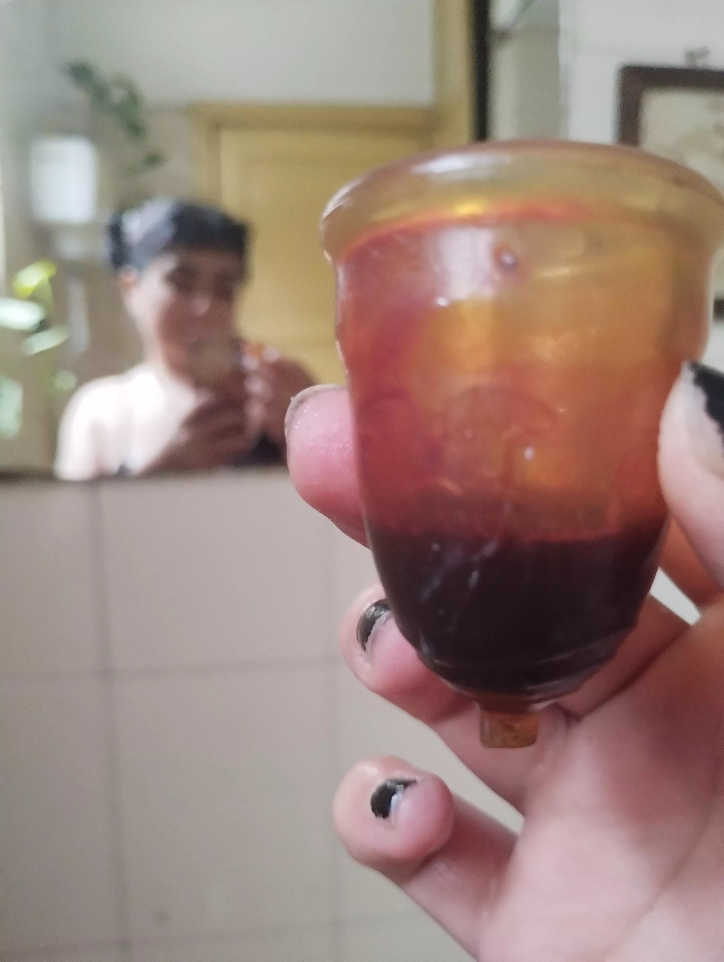 Wanna drink? It's so sweet 