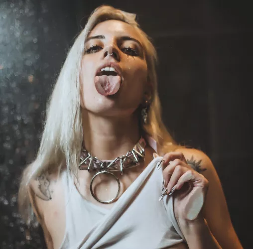 Wanting to taste you from the shower