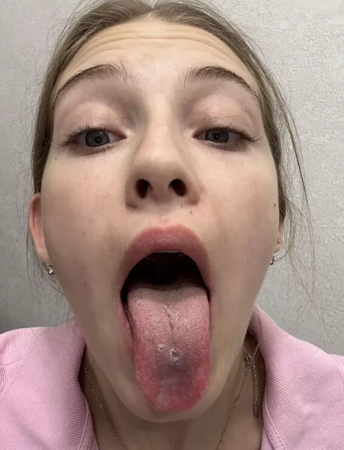 will you bust a warm nut on my ahegao face