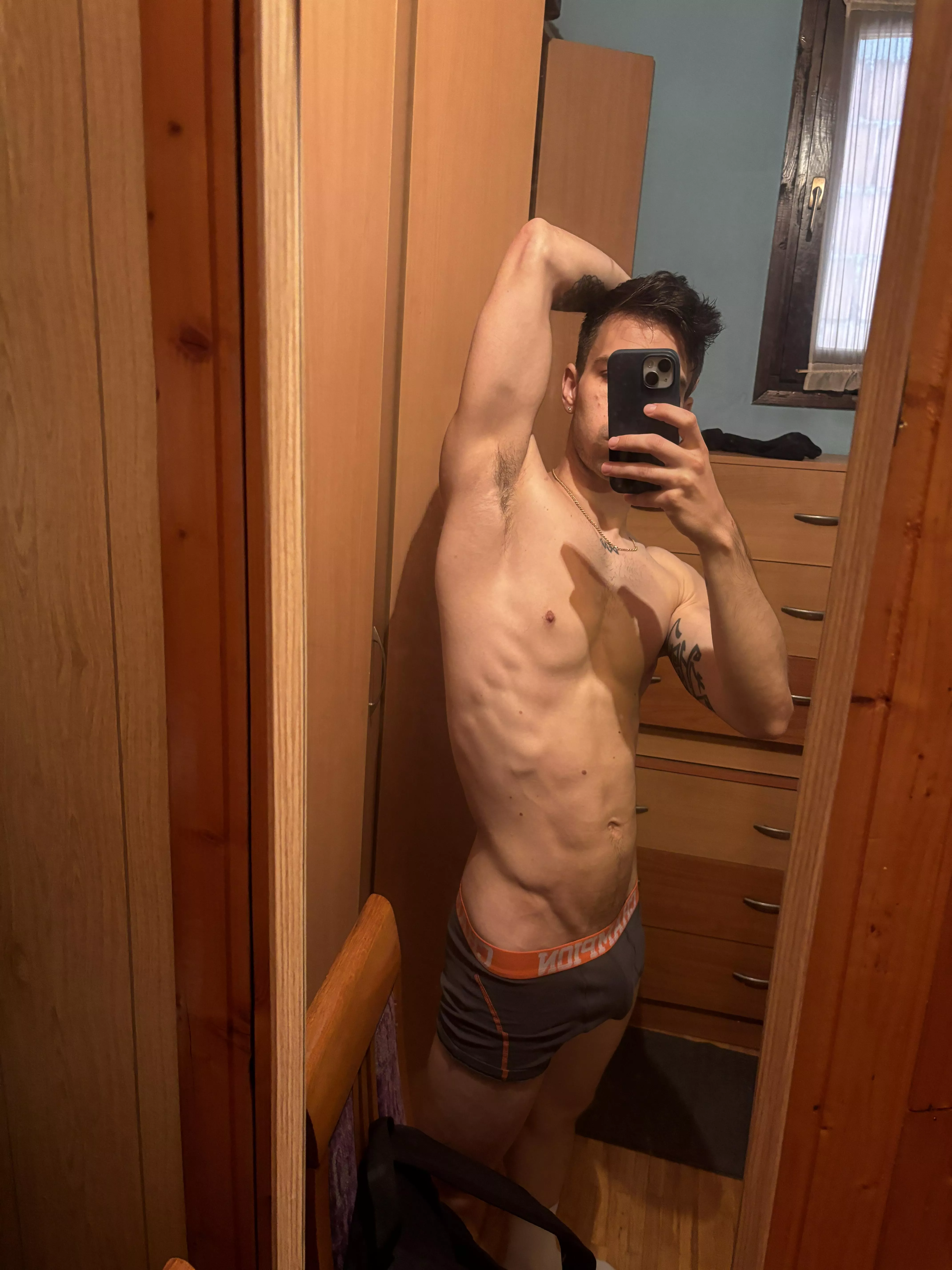 Would you get on ur knees for me?😈