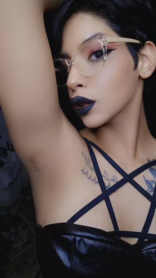 Would you run your tongue along this armpit?