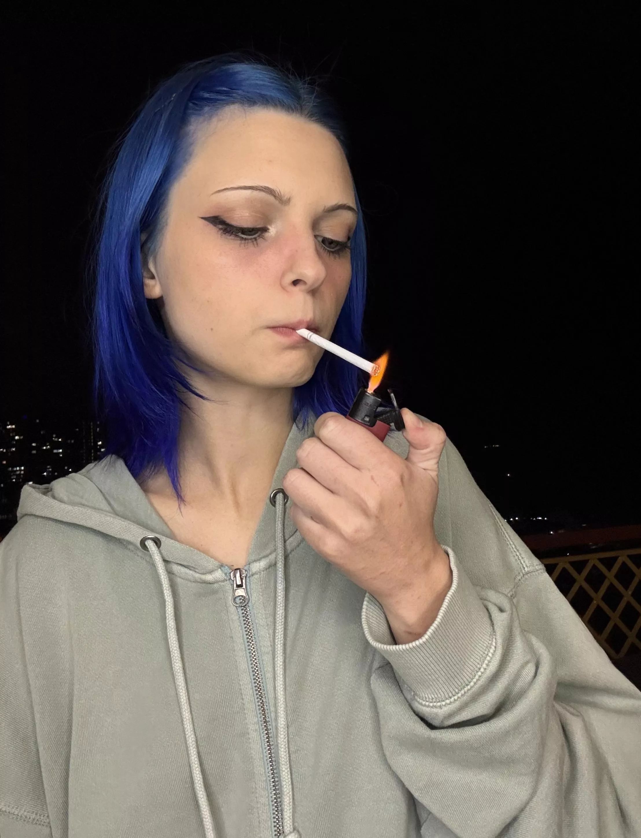 You wanna smoke with me, baby