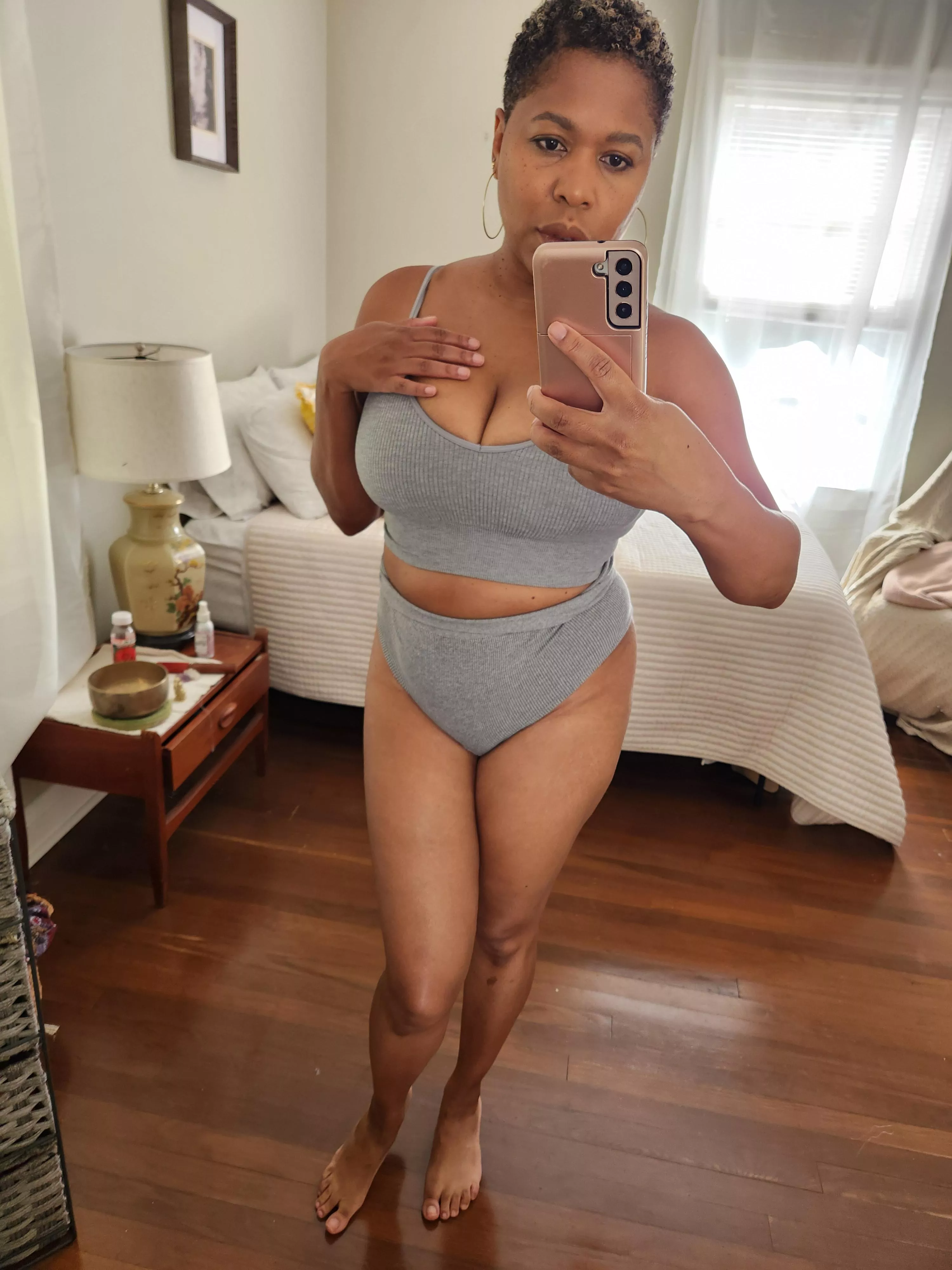 A 47yo woman can control that D like no other. 