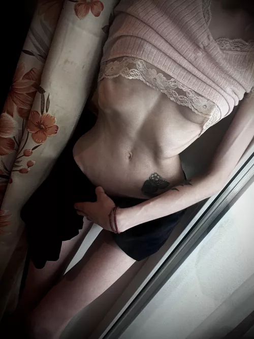 A fire combo of fit and skinny with natural tiny tits