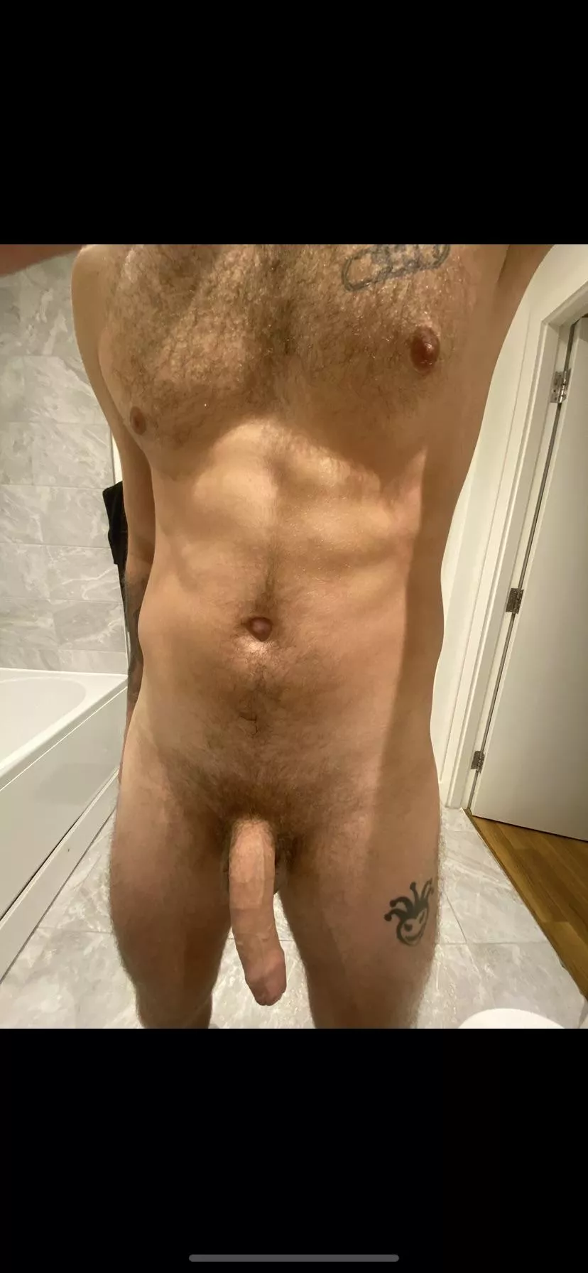 A little bit of blood flowing to it. I would say 50% semi 50% soft 