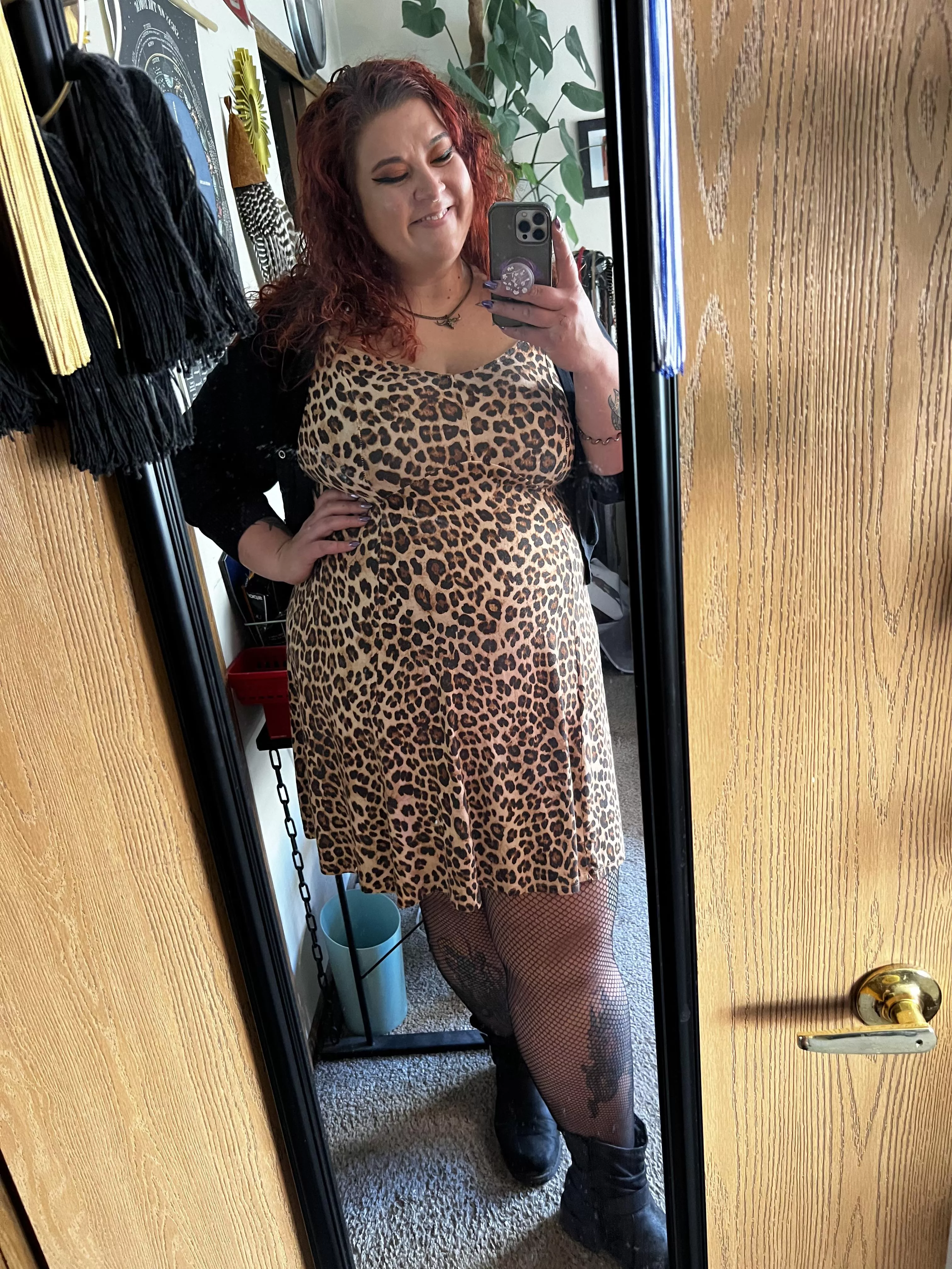 All leopard print all day! 