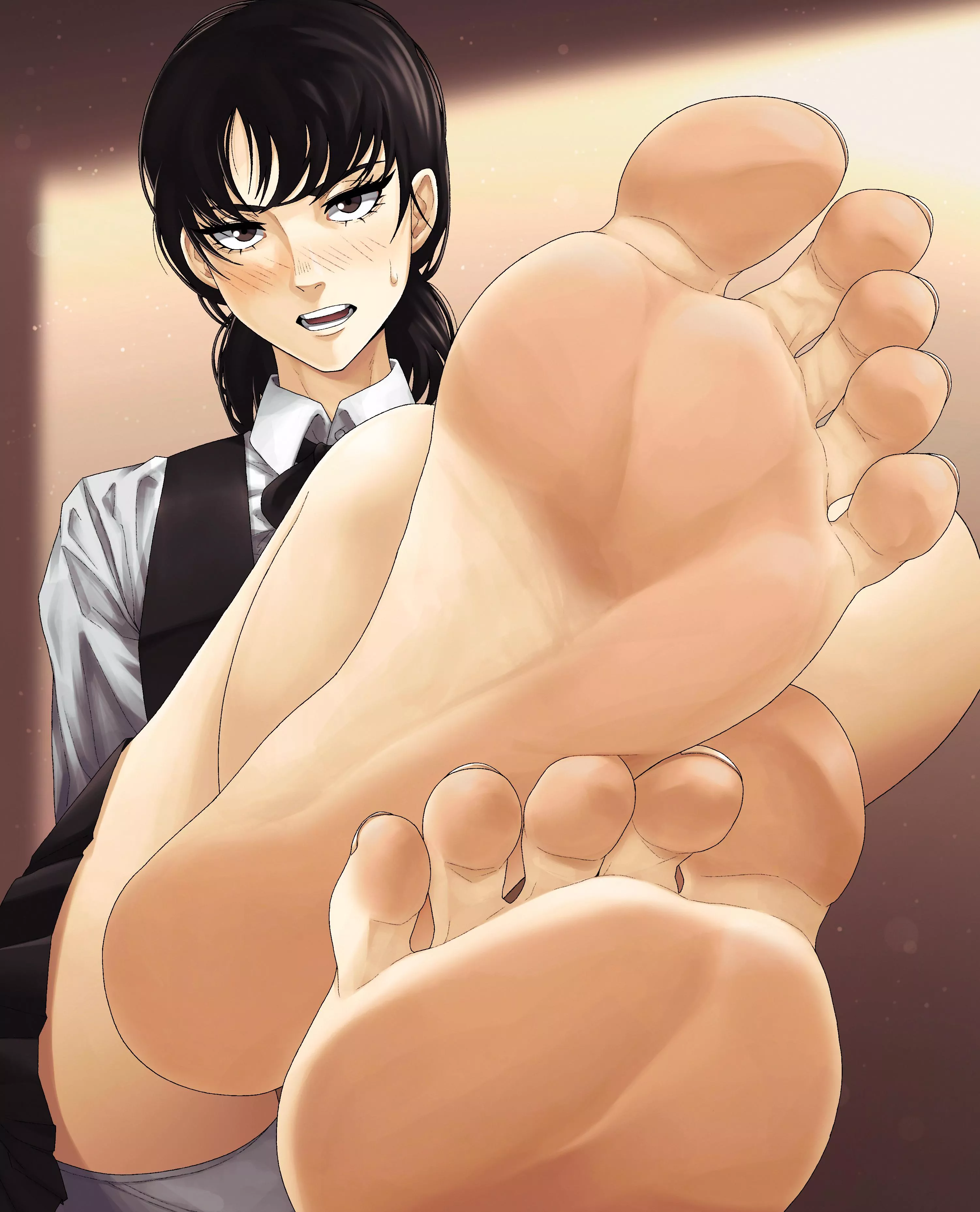 Asa Mitaka Feet (by LewdSaiga)