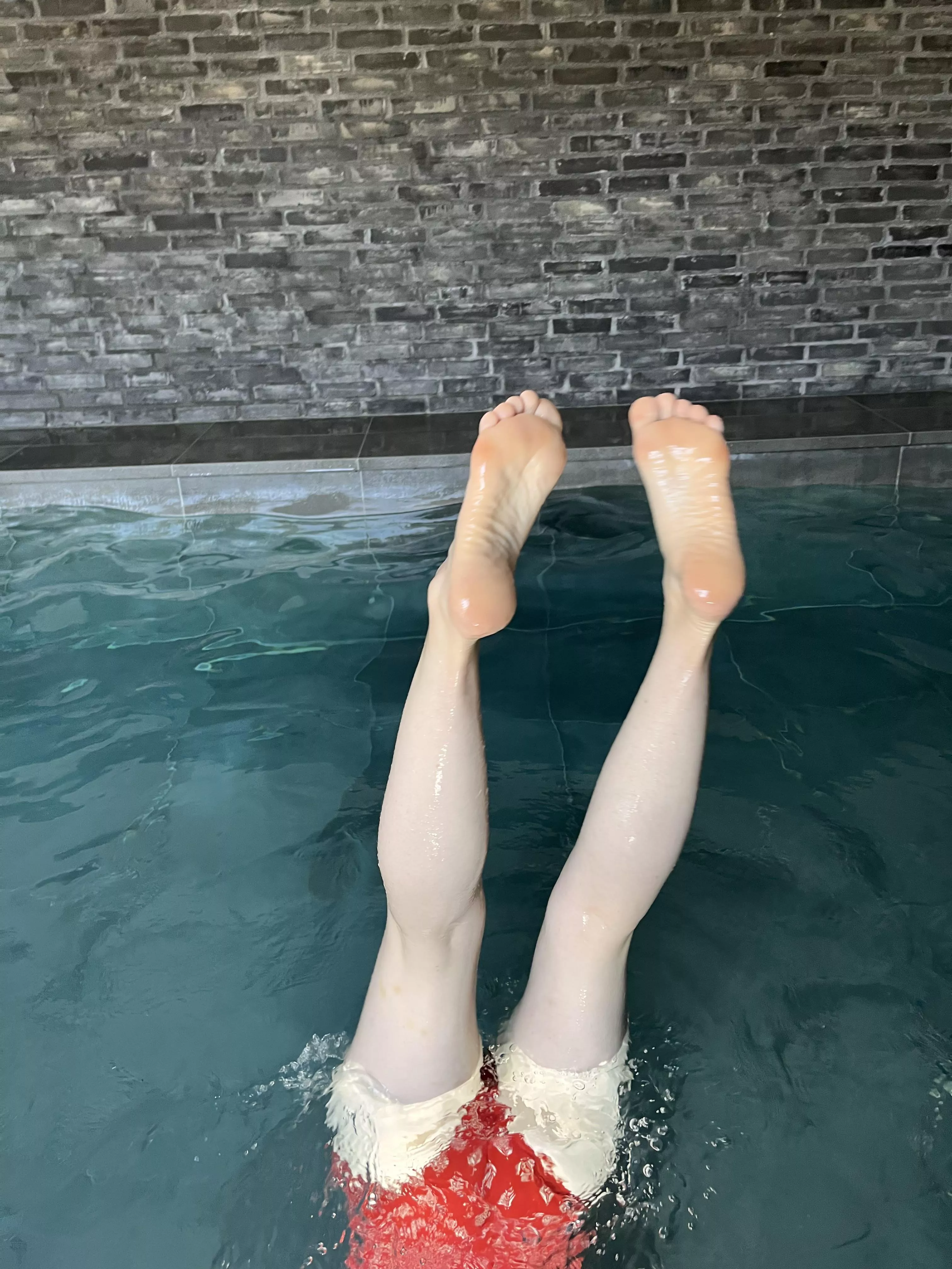 Be a good boy and let me rest my feet on your face