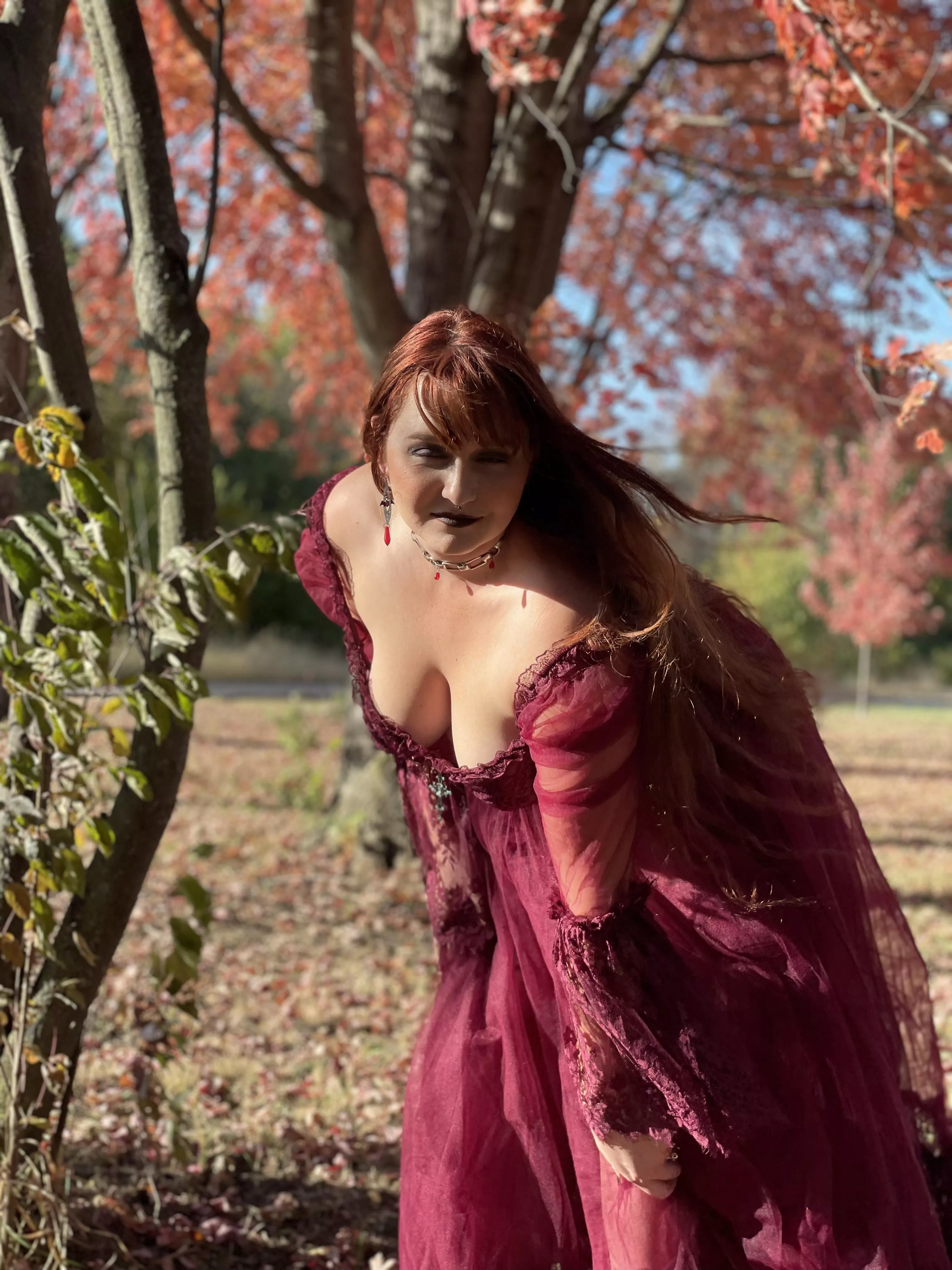 Braless gown (outtake photo! They cannot all be winners 🤪) 