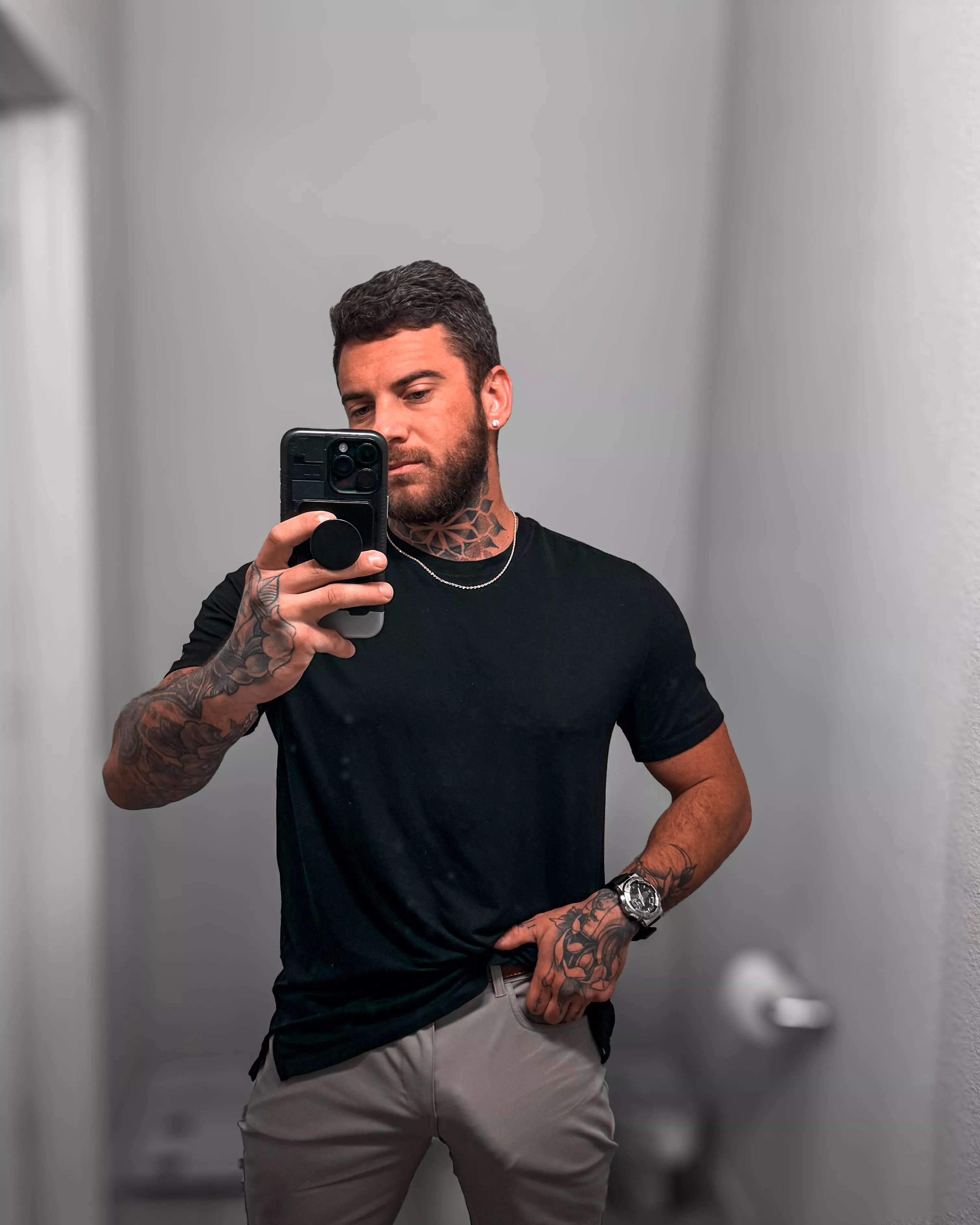 Bulging out at work lol