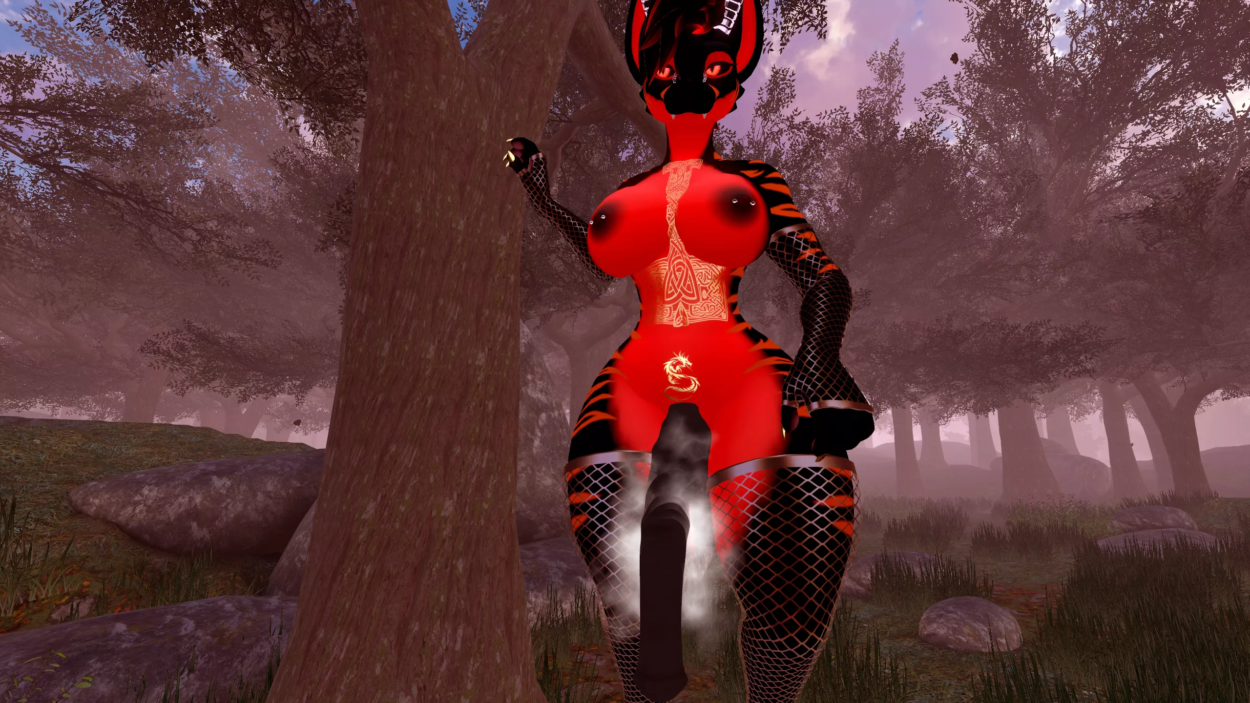 Damn this heat is making me musky, I need to find a stream to cool off