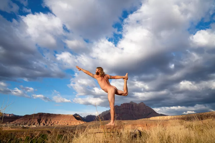 Dancer in the desert 
