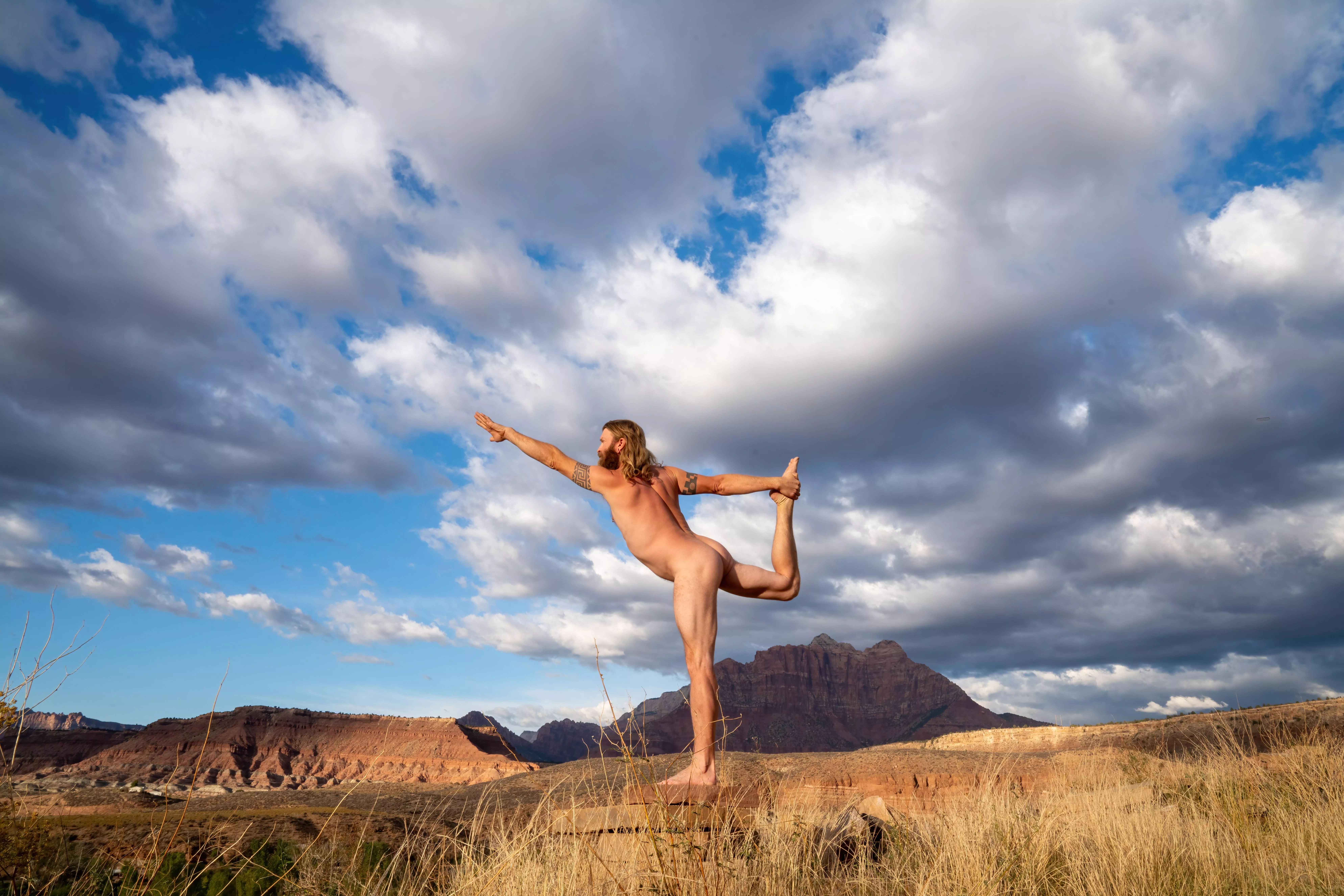 Dancer in the desert 