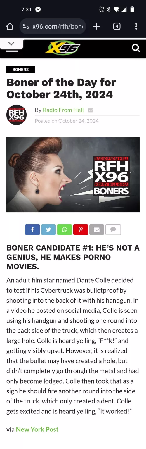 Dante Colle is still on the news cycle