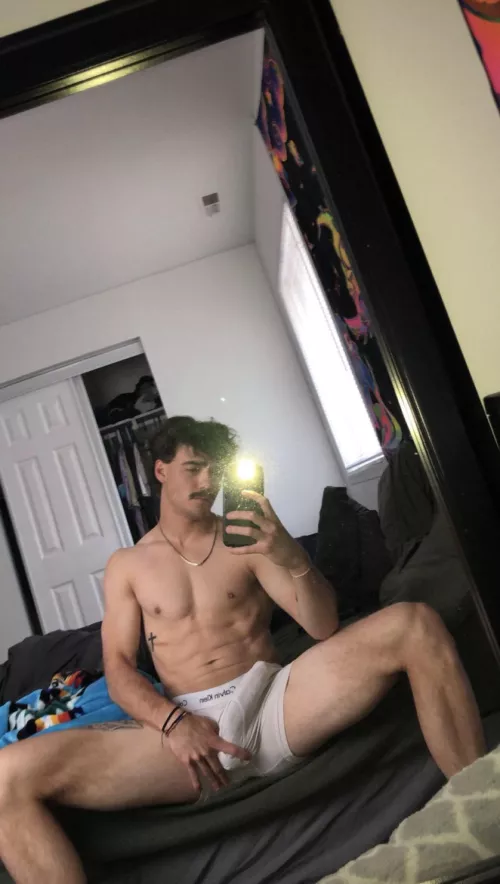 Did you take them off with your eyes?