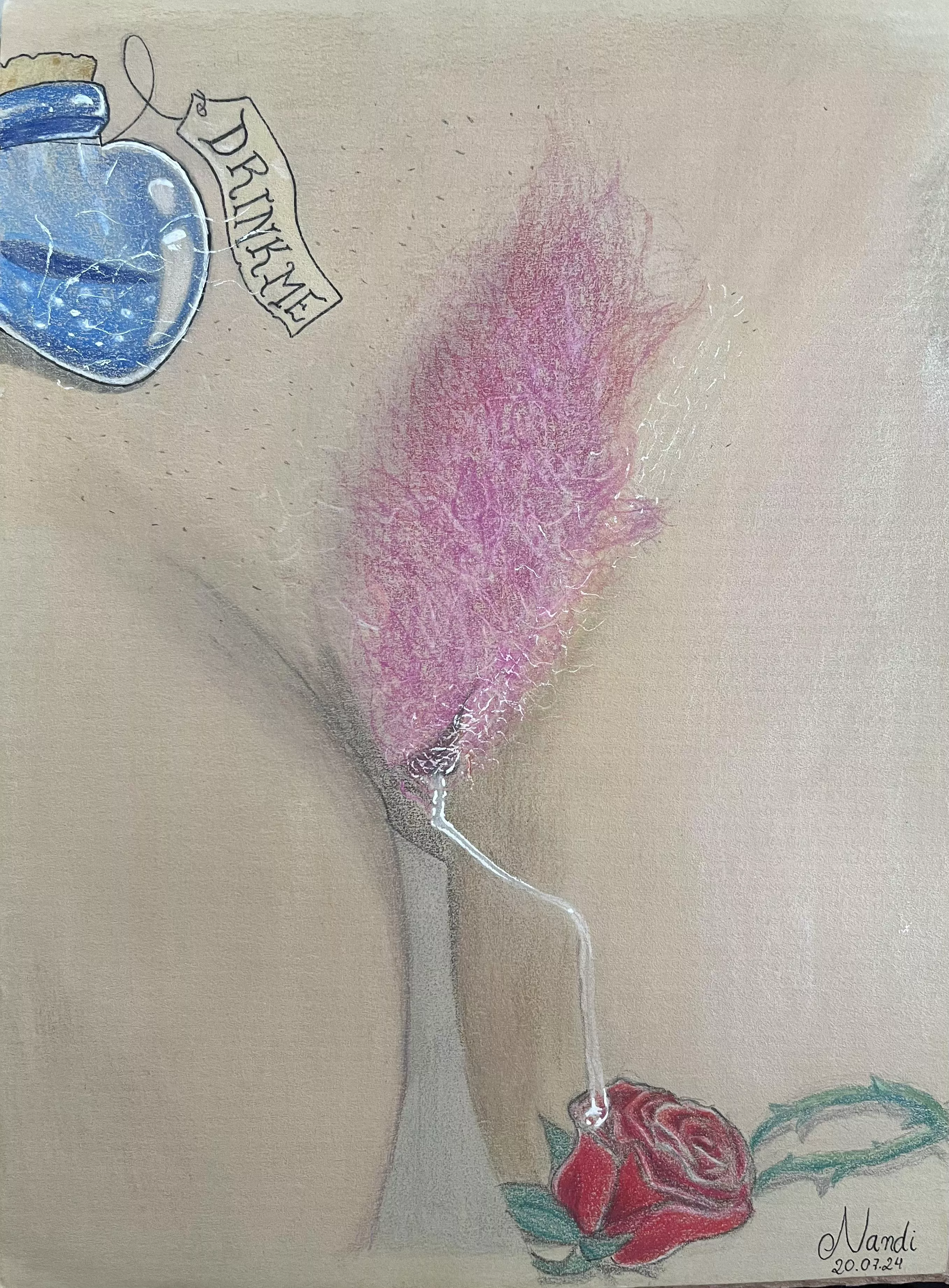 Different hair color 🩷