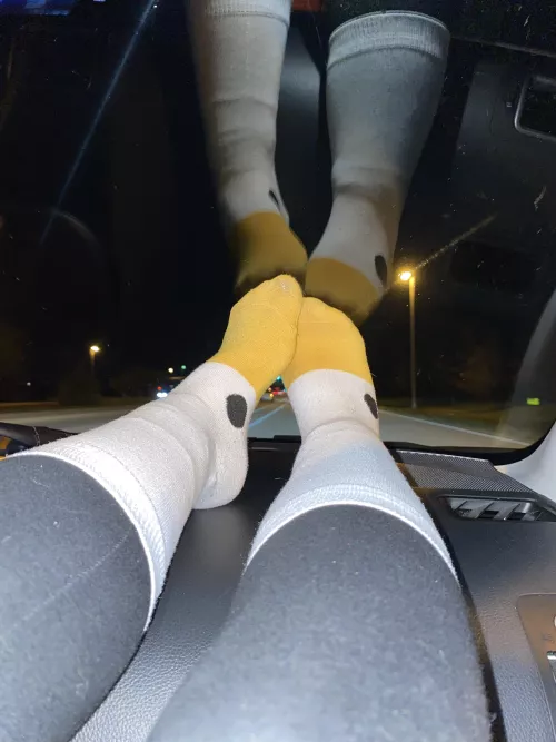 Do you like my goose socks? Lol