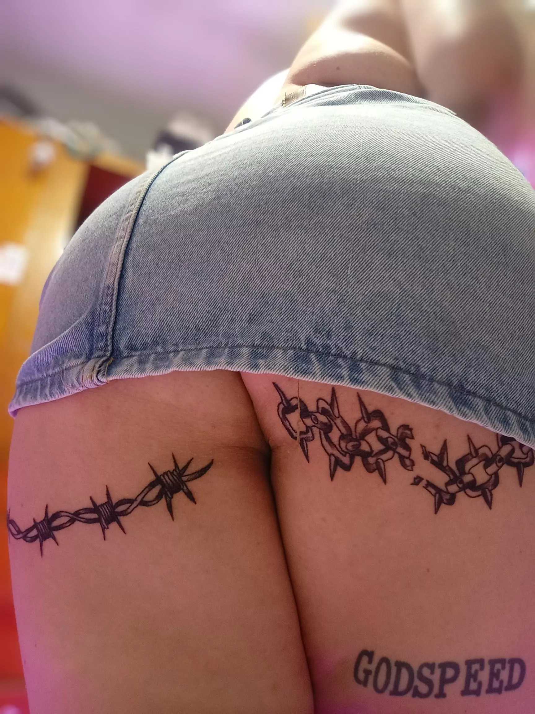 Do you like tattooed asses?