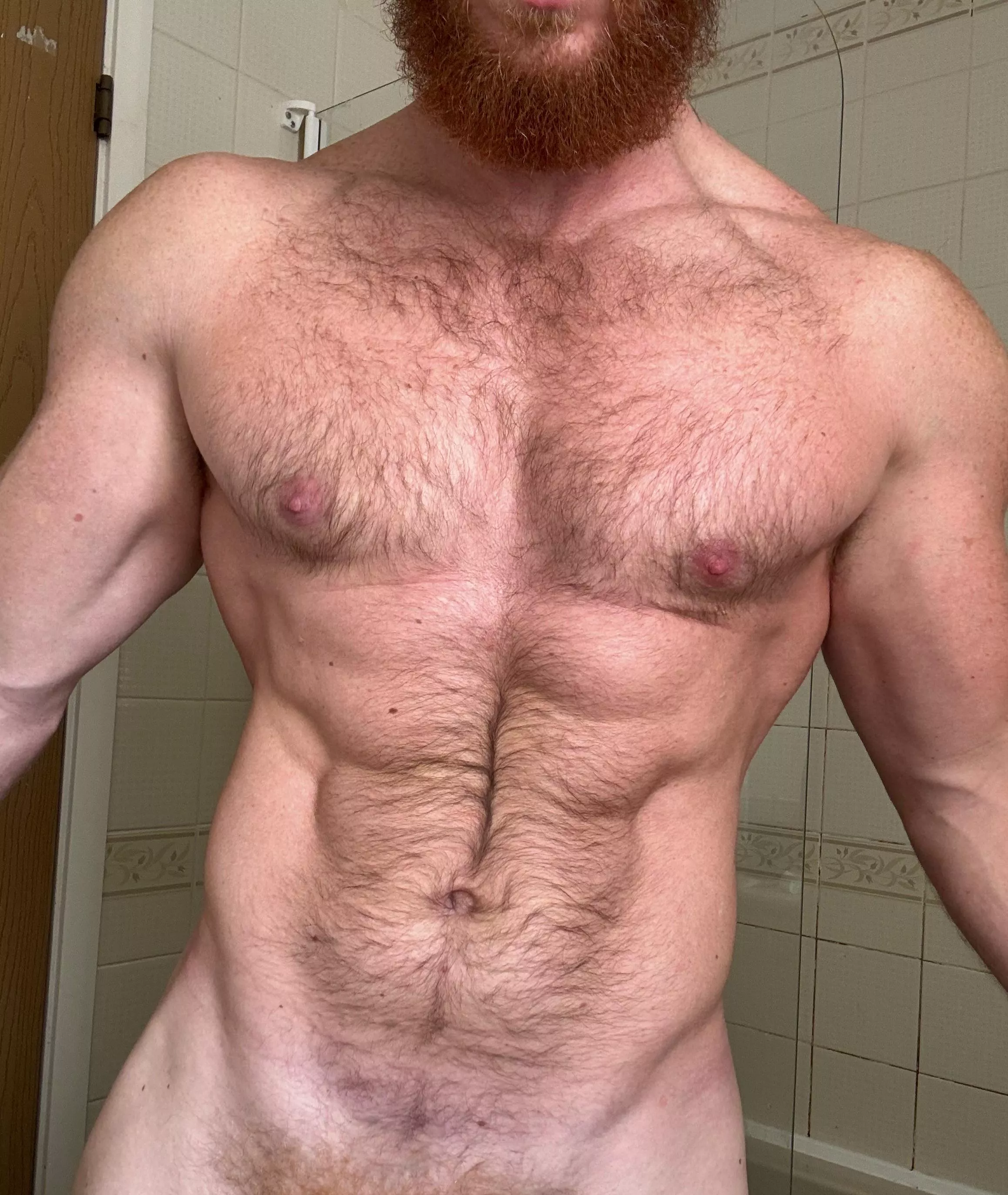Do you want to put your hands all over this hairy muscular body?