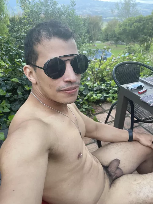 Enjoying this nudist farm