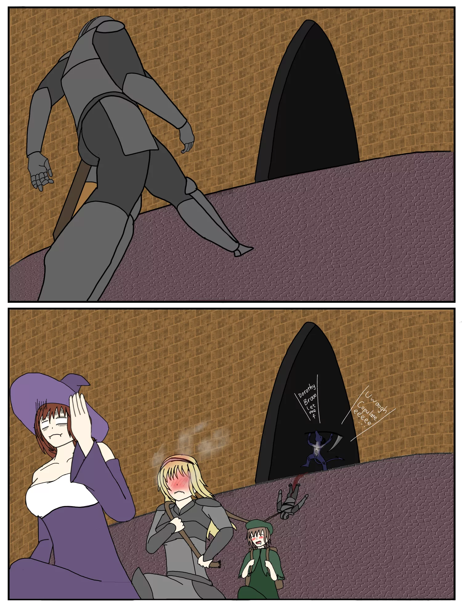 First time meeting Satyr