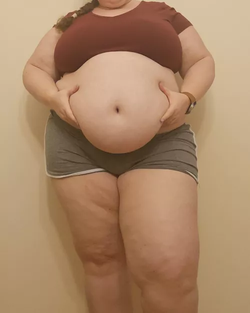 Full, but with the right encouragement could be STUFFED. Help a girl out? 