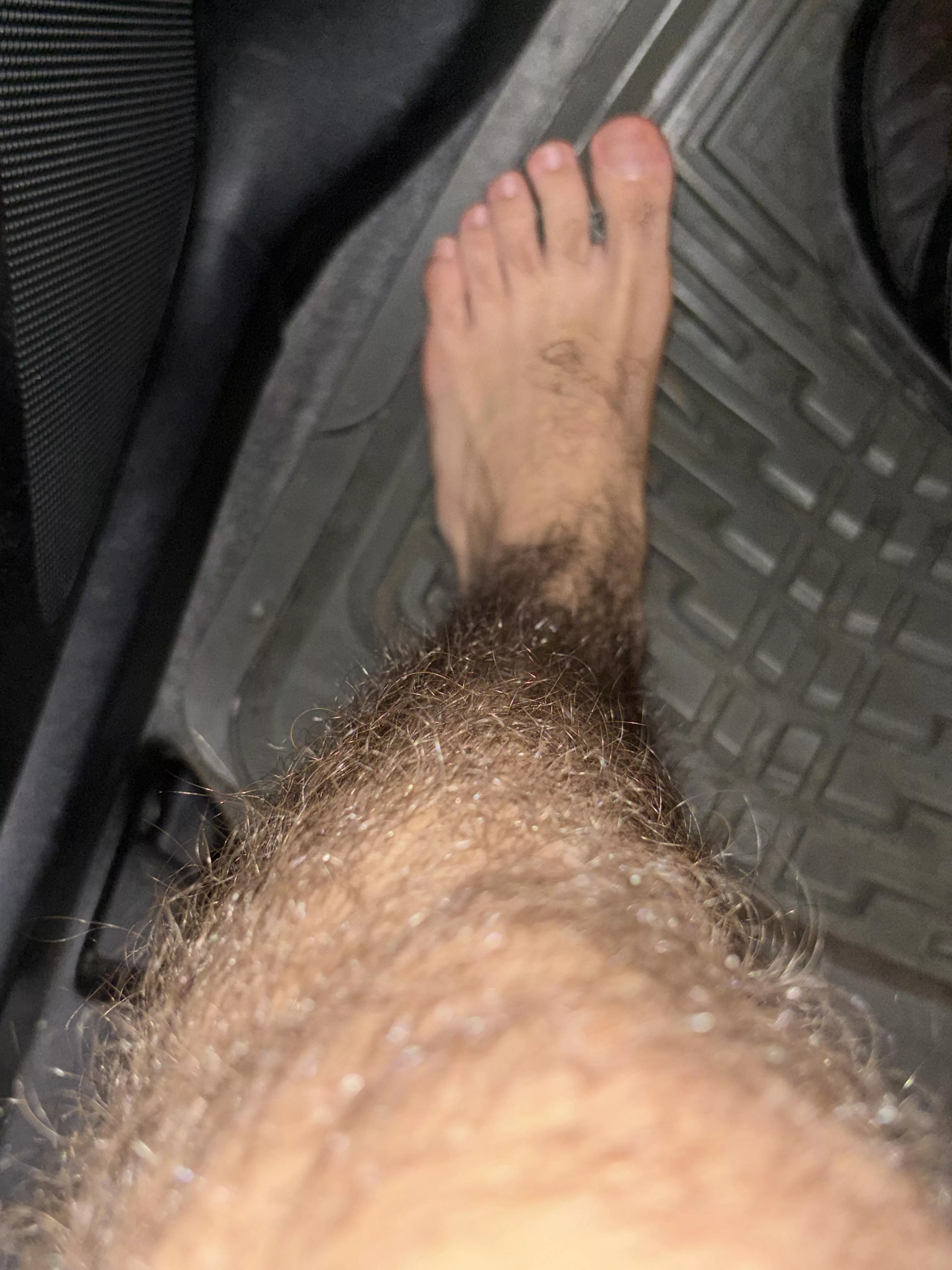 furry legs lead to a pot of gold (feet)