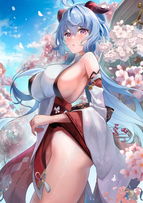 Ganyu trying out inazuma style 