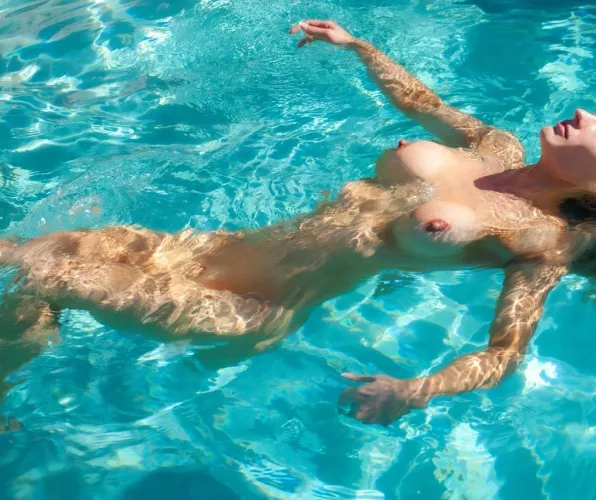 Going for a morning swim 