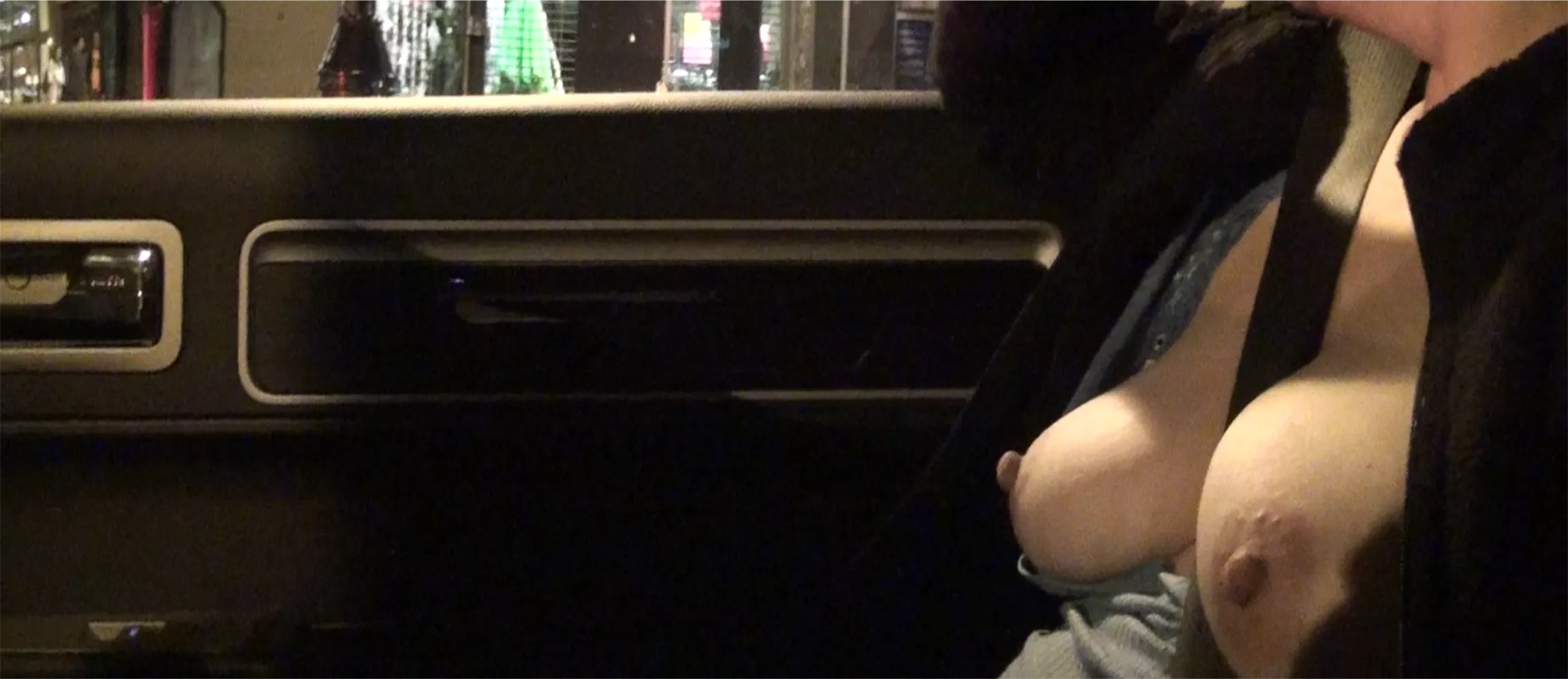 Going for a ride at night.