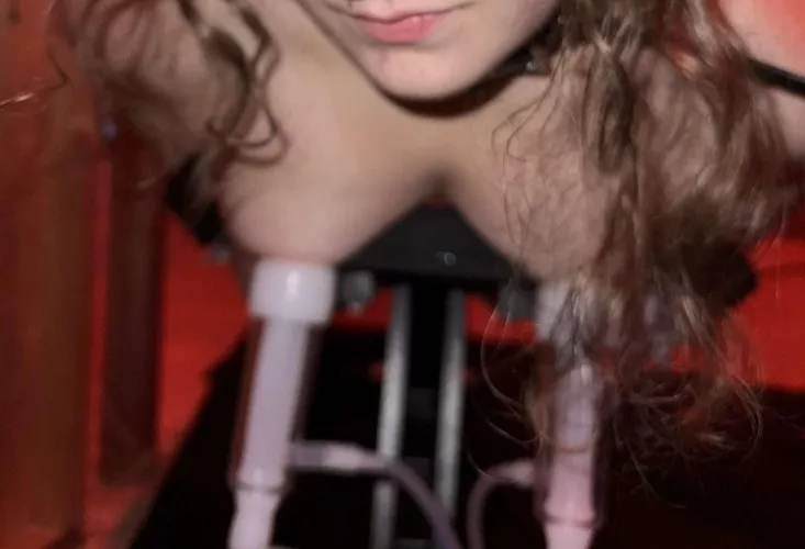 got milked for the first time & leaked🤭