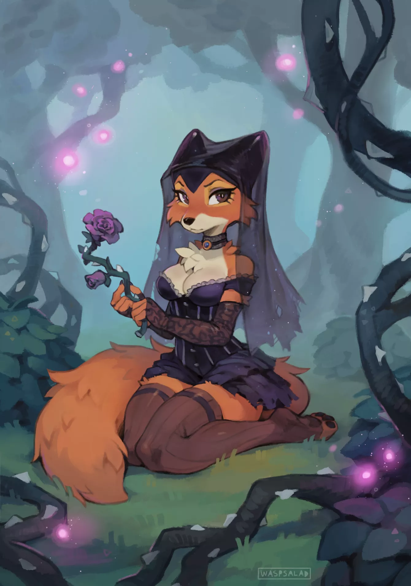Gothic Maid Marian is a gorgeous sight. (Credit: Waspsalad)