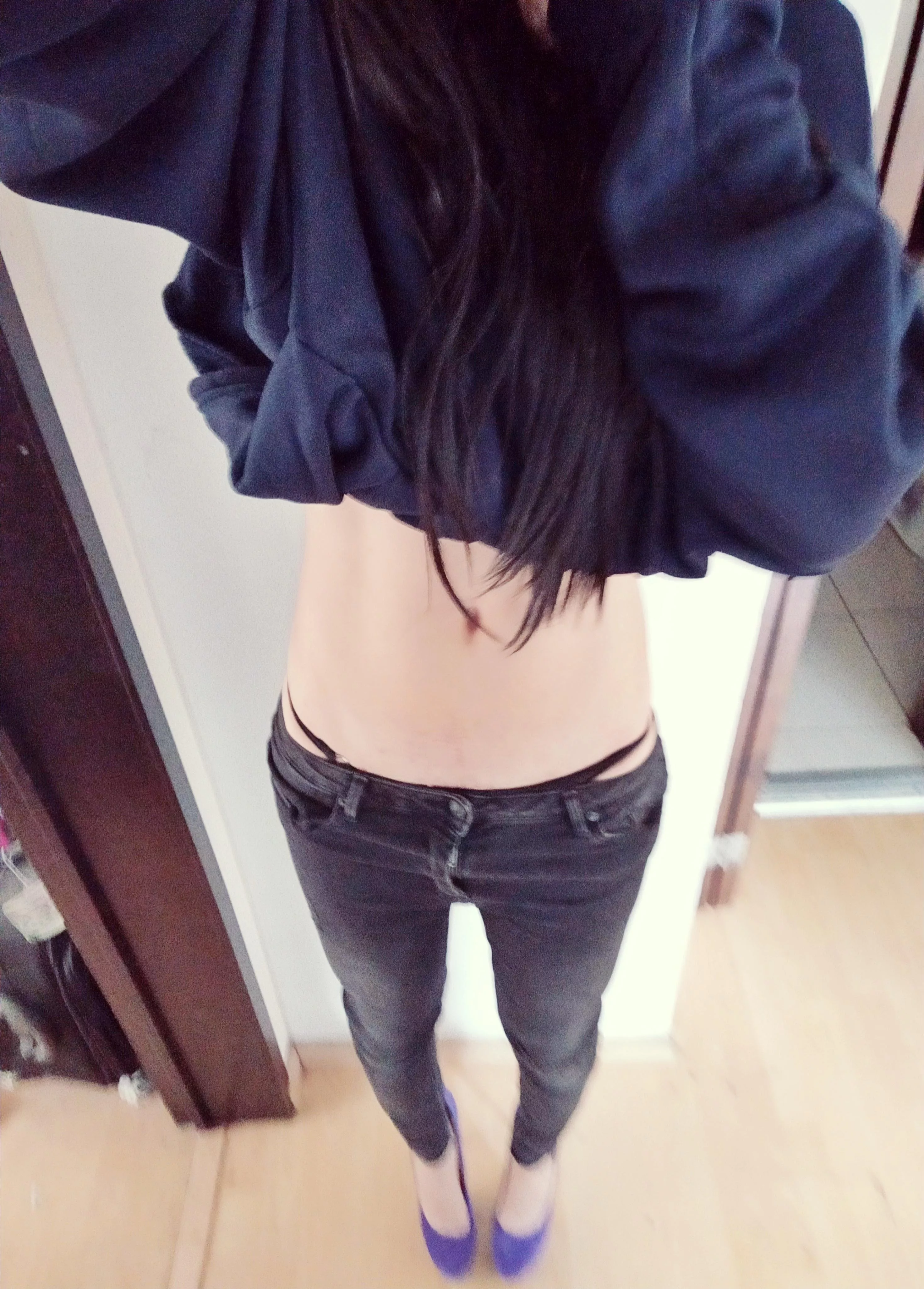 Guys enjoy watching our underwear under our jeans ? (Oc) F 29 