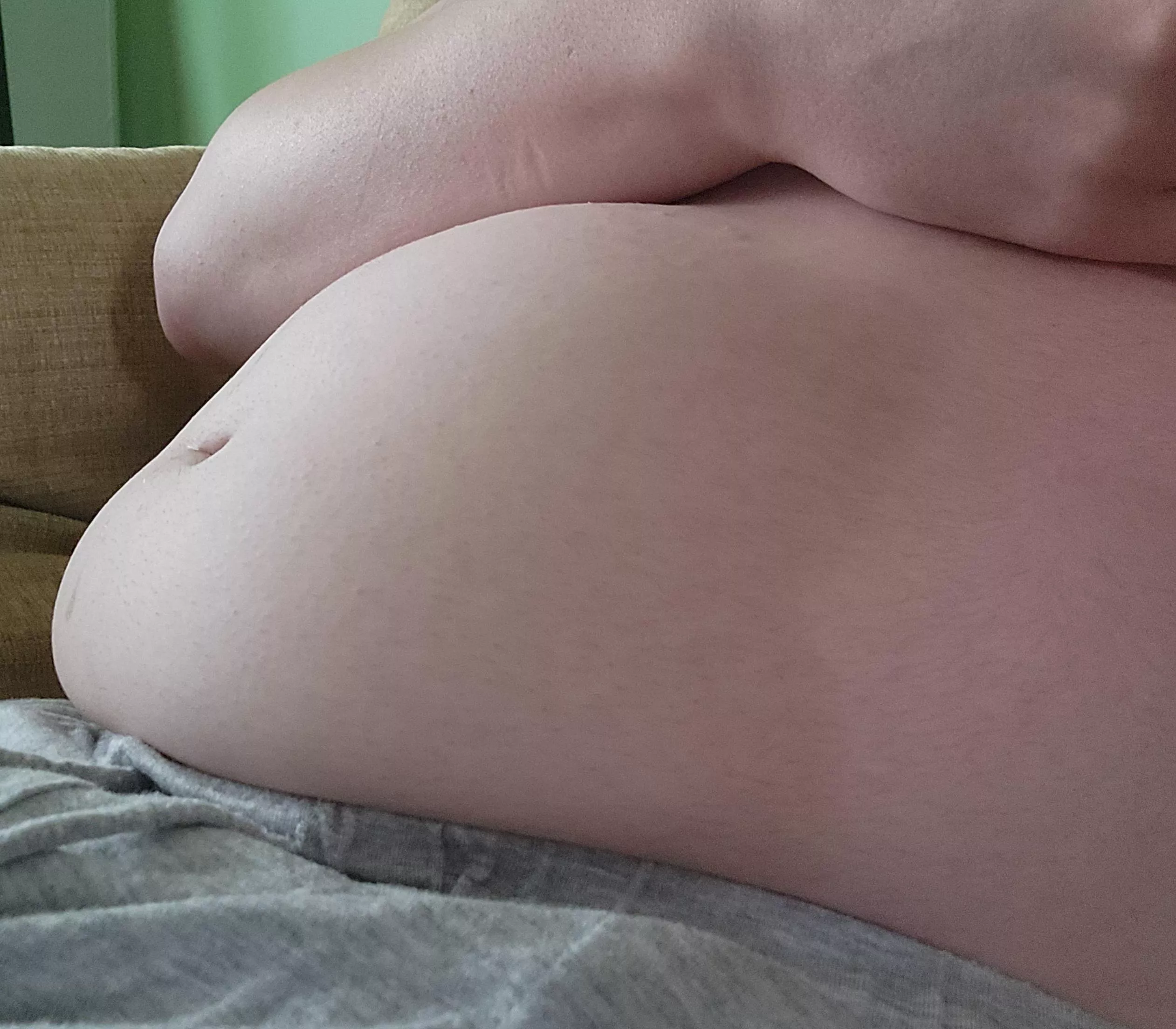 Had a protein shake after a large meal and omfg I haven't been this full in so long 😵‍💫