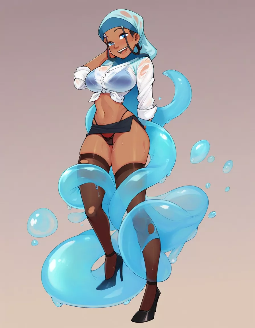 Hijabi schoolgirl katara